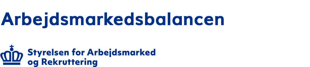 Logo - Styrelsen for Arbejdsmarked og Rekruttering
